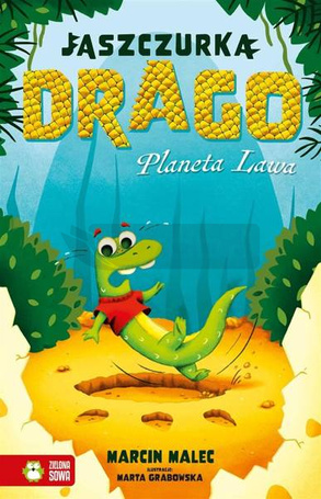 Jaszczurka Drago. Planeta Lawa