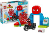 LEGO DUPLO SPIDER MAN 10424 MOTOCYKLOWE PRZYGODY SPINA klocki dla dzieci 2+