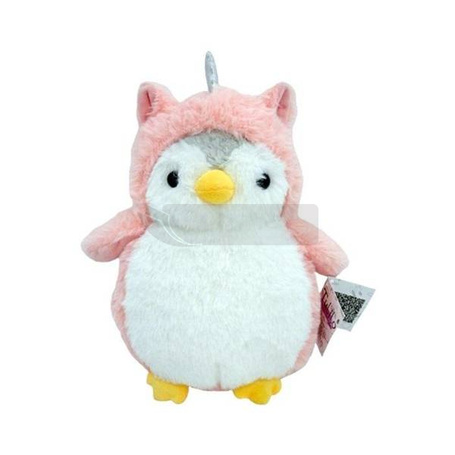 Pingwin Romek różowy 20cm