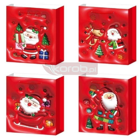 Torebka upominkowa M Boże Narodzenie MIX