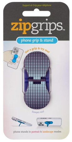 ZipGrip uchwyt na palce do telefonu Niebieskie kr