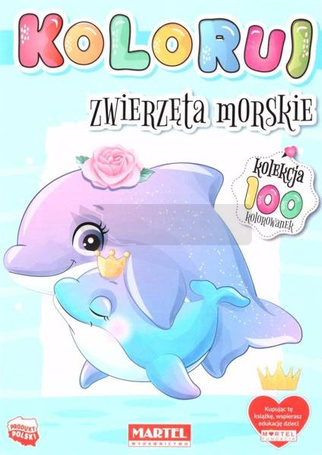 Koloruj. Zwierzęta morskie