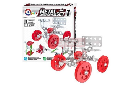 Zestaw konstrukcyjny metalowy