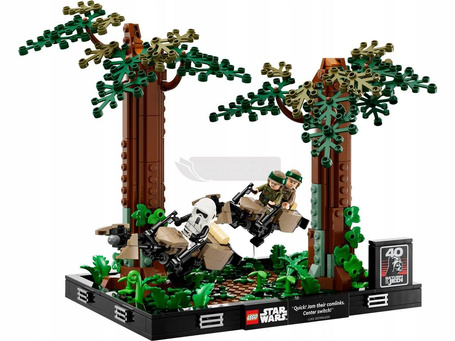 LEGO STAR WARS 75353 DIORAMA POŚCIG NA ŚCIGACZU