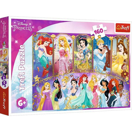 Puzzle 160 Portrety Księżniczek TREFL