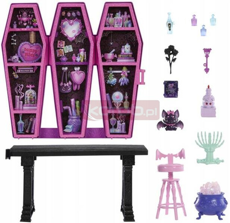 MONSTER HIGH Sekretny pokój eliksirów Draculaury JBF15