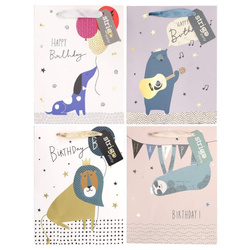 Torba prezentowa Party 18x23x10cm mix STRIGO