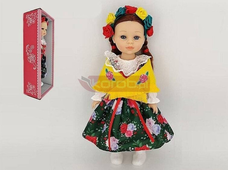 Lalka w stroju ludowym 38cm