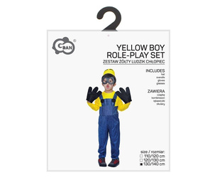 Strój dla dzieci Żółty Ludzik chłopiec 130/140cm