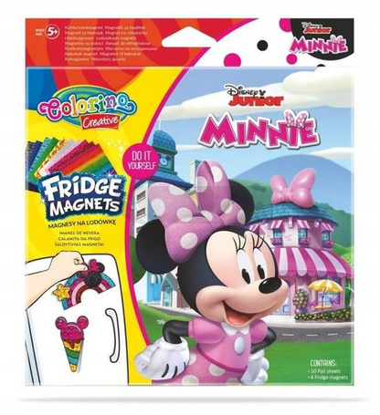 COLORINO CREATIVE MAGNESY NA LODÓWKĘ MYSZKA MINNIE 90683