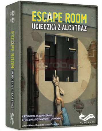 Gra Escape Room Ucieczka z Alcatraz gra planszowa