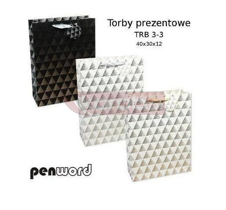 Torebka prezentowa 40x30x12cm MIX