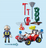PLAYMOBIL ACTION HEROES 71825 QUAD STRAŻY POŻARNEJ zestaw dla dzieci +4 lat