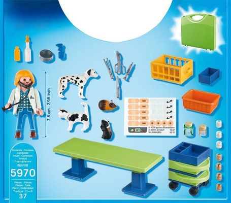 PLAYMOBIL 5970 Skrzynka klinika dla zwierząt