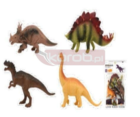 Dinozaury 150mm 4szt