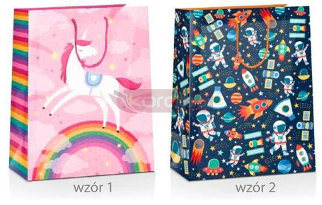 Torba prezentowa Grand Kids 45x33x10cm MIX