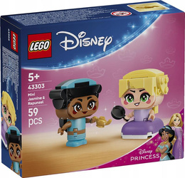 KLOCKI LEGO DISNEY 43303 Mała Dżasmina i Roszpunka, zestaw klocków +5 lat