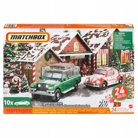 MATCHBOX KALENDARZ ADWENTOWY 24 niespodzianki HLH04