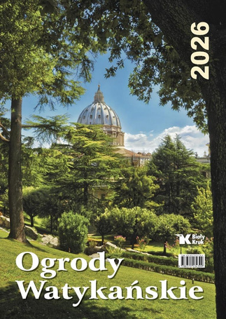 Kalendarz 2026 ścienny Ogrody Watykańskie