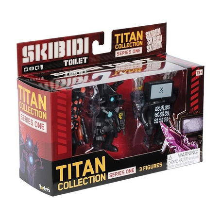 Skibidi Toilet - Titan Pack 3-pak