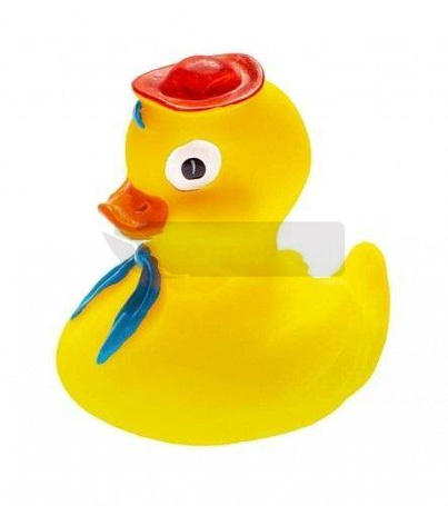 Kaczka do kąpieli w kapeluszu