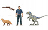 Jurassic World dinozaur Velociraptor Beta i człowiek GWM26