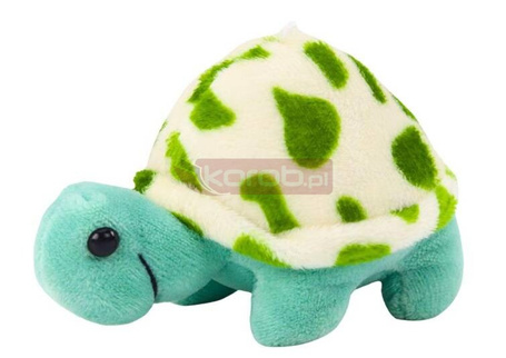 Żółw pluszowy niebieski 10cm