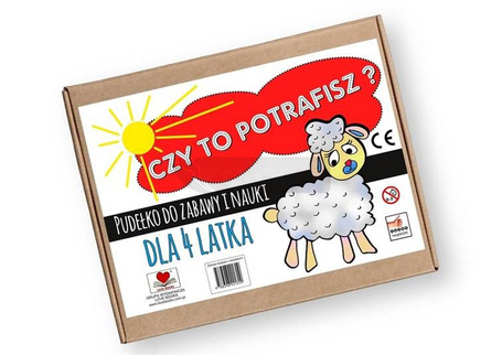 Czy to potrafisz? Pudełko do zabawy i... 4 lata