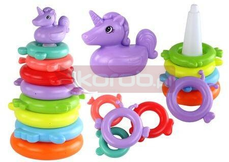 Piramidka jednorożec 8 kółek