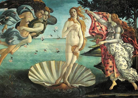 Puzzle 1000 Botticelli, Narodziny Venus PIATNIK