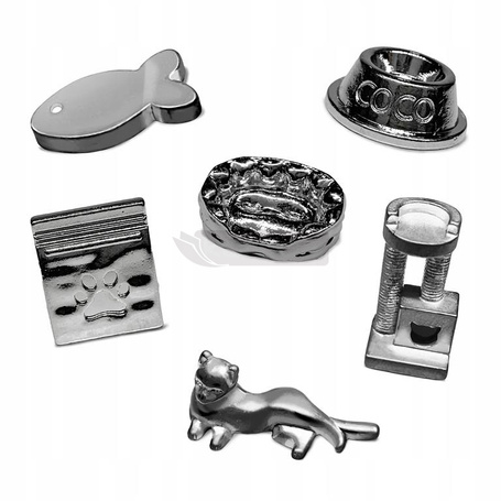 GRA PLANSZOWA MONOPOLY KOTY KOTKI gra planszowa dla całej rodziny +8 lat 5368