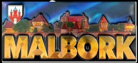 Magnes I love Poland Malbork ILP-MAG-C-MAL-07