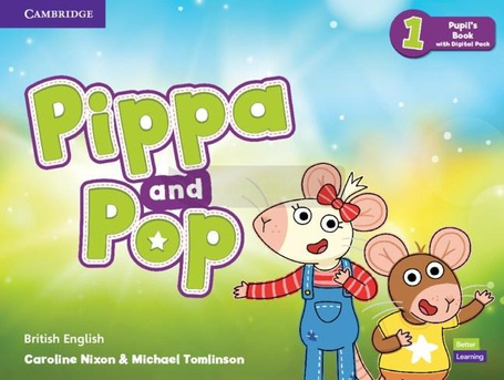 Pippa and Pop Level 1 PB with Digital Pack
