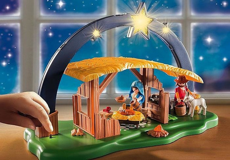 Playmobil 9494 Stajenka z oświetleniem