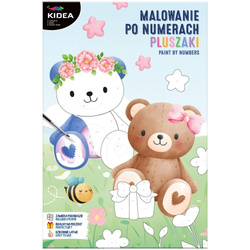 Malowanie po numerach Misie KIDEA