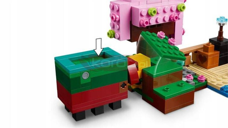 LEGO MINECRAFT 21260 WIŚNIOWY OGRÓD zestaw klocków dla dzieci 8+
