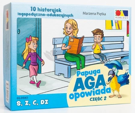 Historyjki obrazkowe. Papuga Aga Opowiada cz. 2