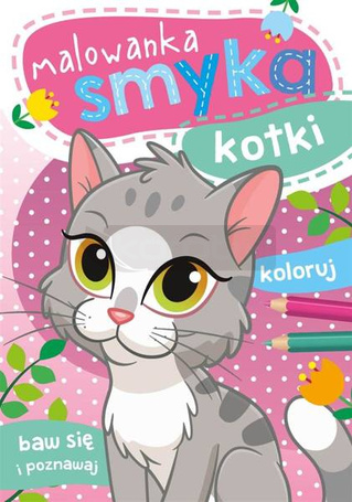 Malowanka smyka. Kotki