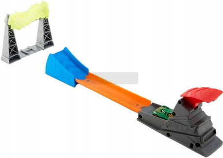 HOT WHEELS ZESTAW PODSTAWOWE WYZWANIE Elektryczna wieża, zestaw z autkiem FWM86