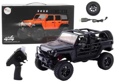 Auto terenowe R/C 2.4G napęd 4x4 czarny