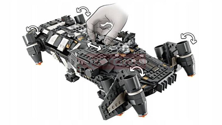 LEGO STAR WARS SKELETON CREW 75374 ONYX CINDER