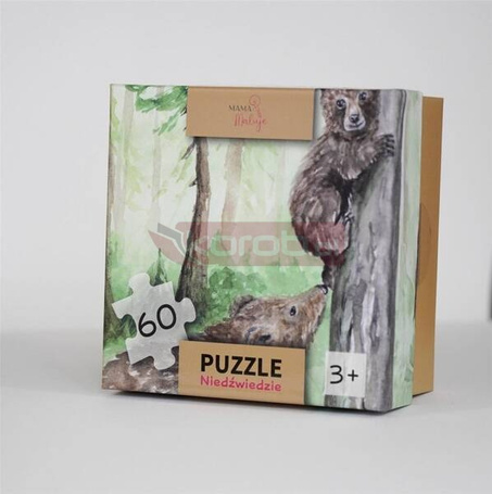 Puzzle 60el Niedźwiedzie