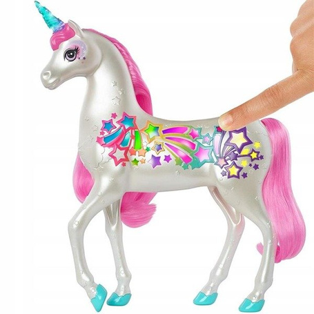 Lalka Barbie Dreamtopia Jednorożec Magiczne Włosy GFH60