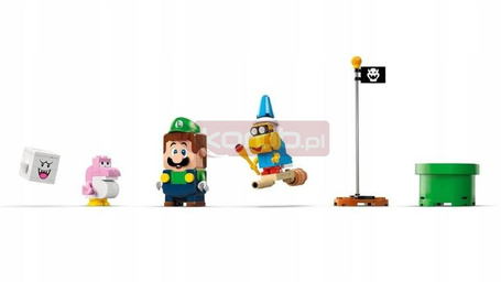 LEGO SUPER MARIO 71440 PRZYGODY Z INTERAKTYWNĄ FIGURKĄ LUIGI zestaw klocków
