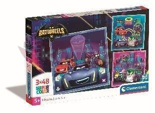 Puzzle 3x48 Super Kolor Batwheels