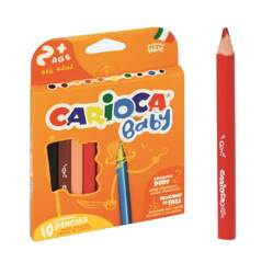 Kredki ołówkowe Baby 10 kolorów CARIOCA