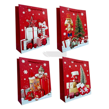 Torebka prezentowa M Boże Narodzenie mix