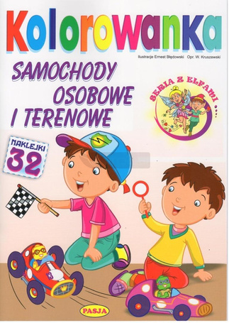 Kolorowanka. Samochody osobowe i terenowe