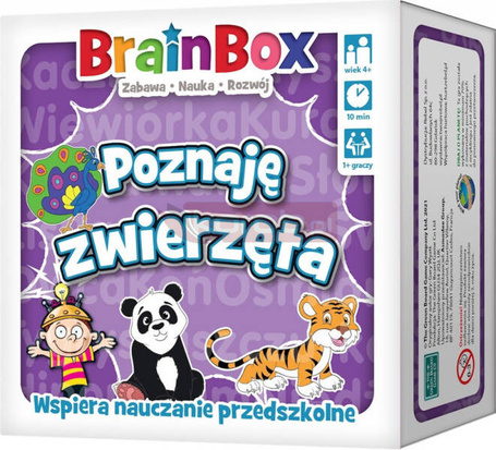 Gra BrainBox - Poznaję zwierzęta