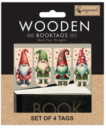 Zakładki drewniane do książki Krasnale